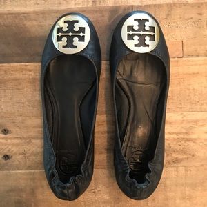 Classic Tory Burch Reva Flats-Like New!